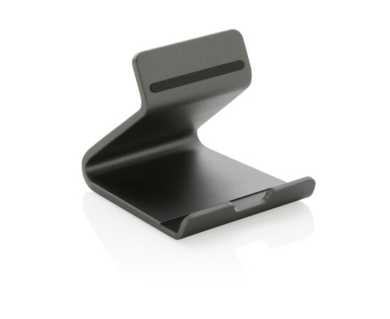Terra RCS recycled aluminium tablet & phone stand Grey - XD Xclusive P301.662