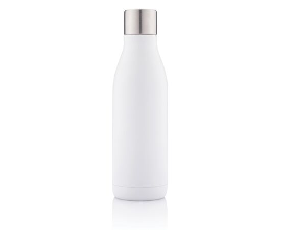 Bouteille isotherme en acier avec stérilisateur UV Blanc - XD Collection P436.643
