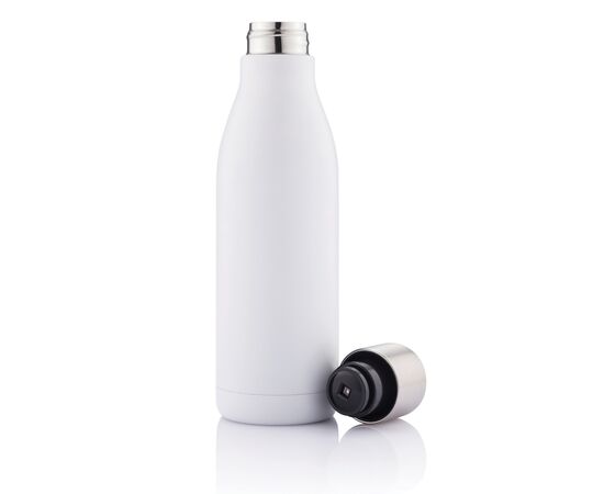 Bouteille isotherme en acier avec stérilisateur UV Blanc - XD Collection P436.643