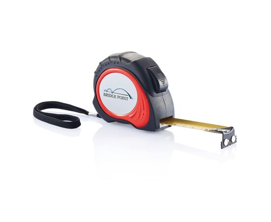 Tool Pro measuring tape - 8m/25mm Red, Black - XD Collection P113.584