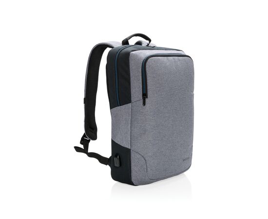 Sac à dos pour ordinateur portable 15” Arata Gris, Noir - XD Design P762.172