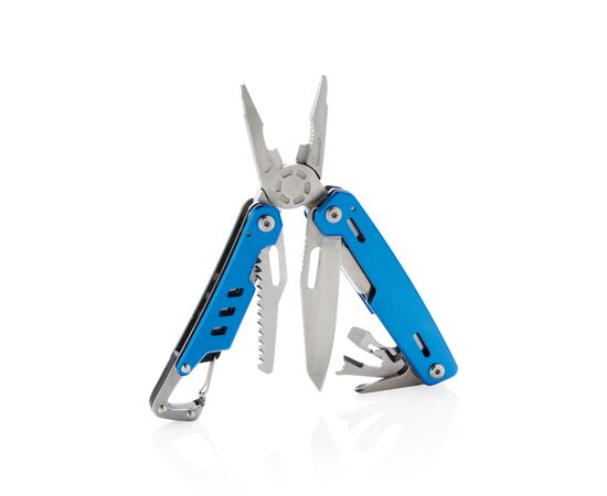 Solid multitool with carabiner Blue - XD Collection P221.335