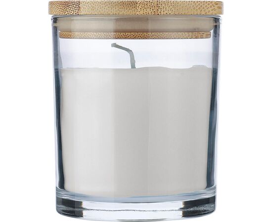 Glazen kaars Riven Wit -  1207021.002