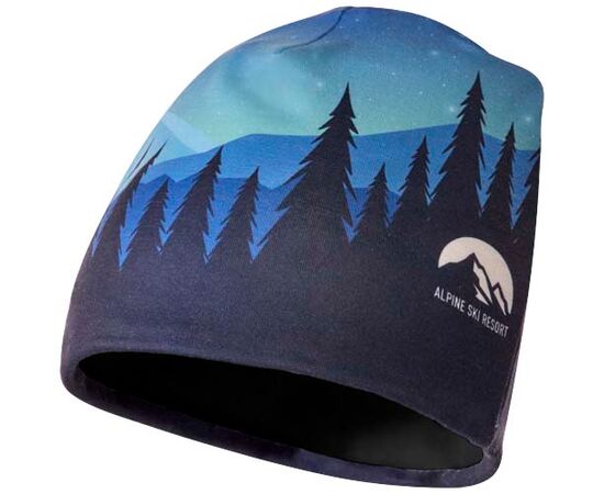 Loki sublimatie RPET beanie met een fleecelaag - Unbranded 1PL16902