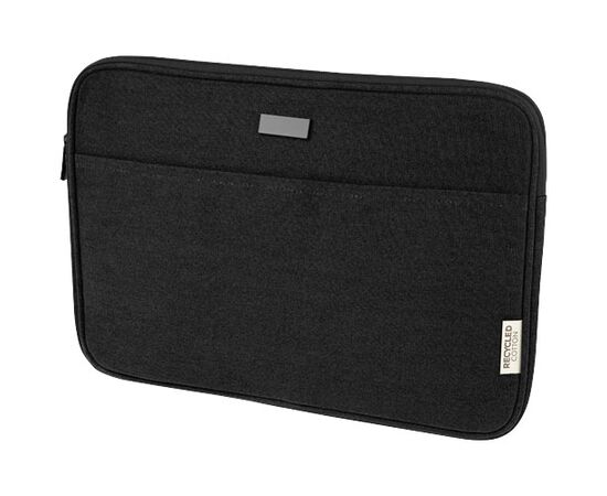 Joey 14" GRS recycled canvas laptop sleeve 2L Black - Unbranded 12068090