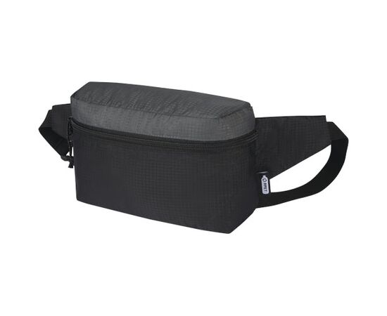 Trailhead GRS gerecycled lichtgewicht buiktasje 2,5 l Zwart, Grijs - Unbranded 12068490