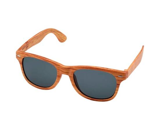 Mira zonnebril met houtlook Naturel - Unbranded 12705106