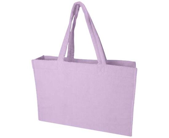 Sac shopping Siam en tissu éponge recyclé GRS de 13 L Lila - Unbranded 12075235