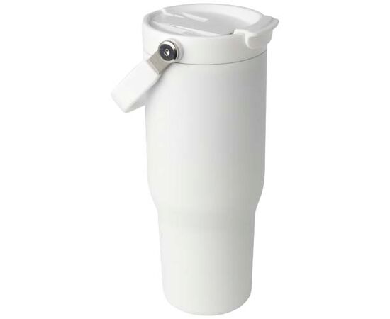 Bronx 900 ml RCS recycled stainless steel copper vacuum insulated tumbler with dual function lid White - Unbranded 10086401