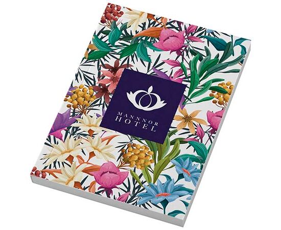 Novella Austen A6 notitieboek met zachte cover, 100 vellen Wit - Unbranded 21024401