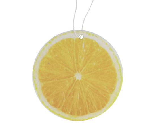 Auto luchtverfrisser rond met citoengeur Full-colour -  LT91006-N0995
