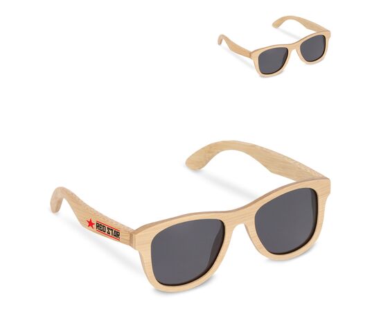 Justin Sonnenbrille aus Bambus UV400 Natur -  LT86732-N0094