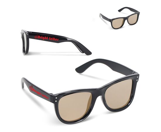 Dion R-PC zonnebril UV400 Zwart, Goud -  LT86734-N0206