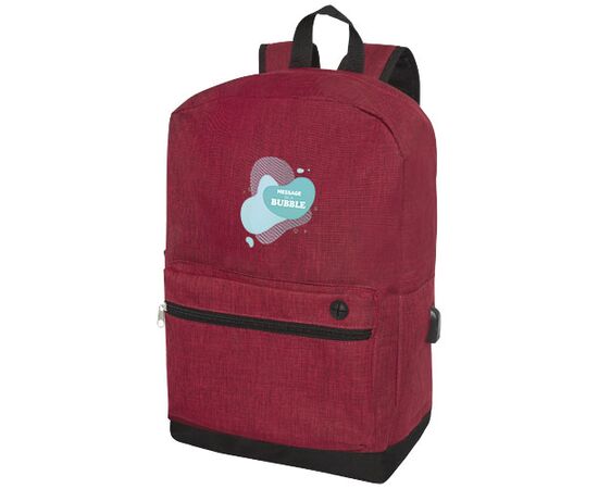 Hoss 15,6&quot; Business Laptop-Rucksack 16L Heather dunkelrot - Unbranded 12051102