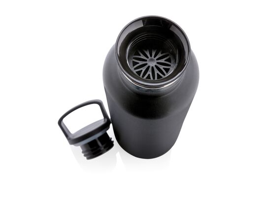 Standard mouth infuser vacuüm isoleerfles Zwart - XD Collection P436.661