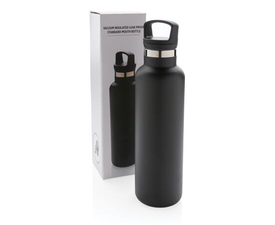 Standard mouth infuser vacuüm isoleerfles Zwart - XD Collection P436.661