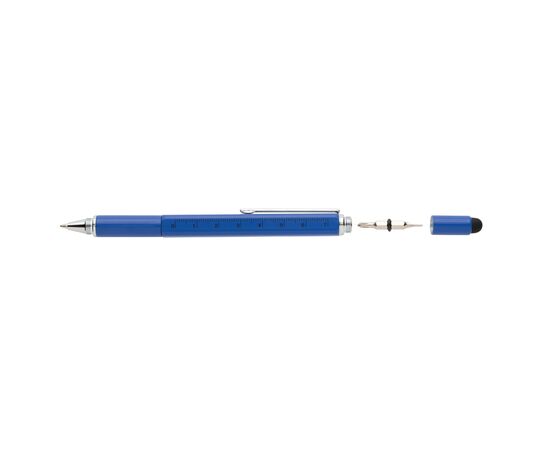 Stylo outil 5 en 1 en aluminium Bleu clair - XD Collection P221.555