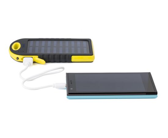 Power bank solaire, 4 000mAh Aurora Bleu -  9333.005