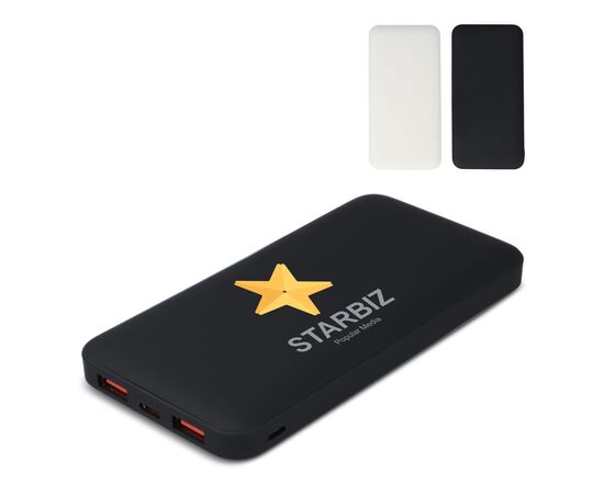Zenith USB-C Powerbank with Power Delivery R-ABS 10000 mAh  Black -  LT95512-N0002