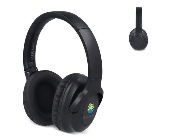 Draadloze Over-ear Koptelefoon met Noise Canceling (ANC) Zwart -  LT95604-N0002