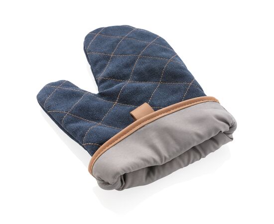 Deluxe canvas ovenhandschoen Blauw - XD Collection P262.835