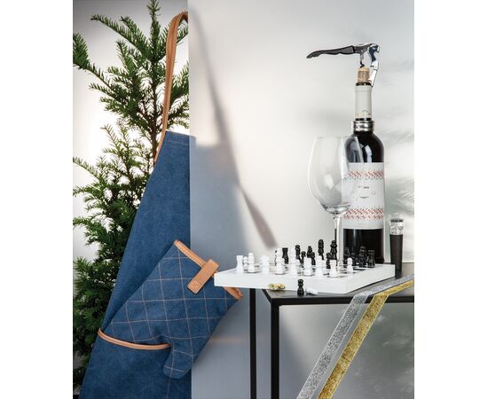 Deluxe canvas ovenhandschoen Blauw - XD Collection P262.835