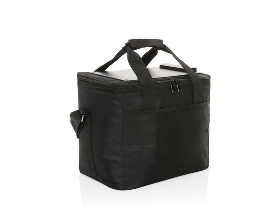 Sac isotherme avec panneau solaire 5W en rPET AWARE™ Pedro Noir - XD Collection P422.511