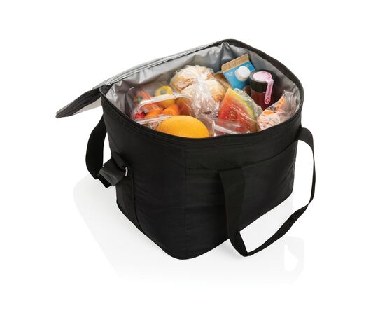 Sac isotherme avec panneau solaire 5W en rPET AWARE™ Pedro Noir - XD Collection P422.511