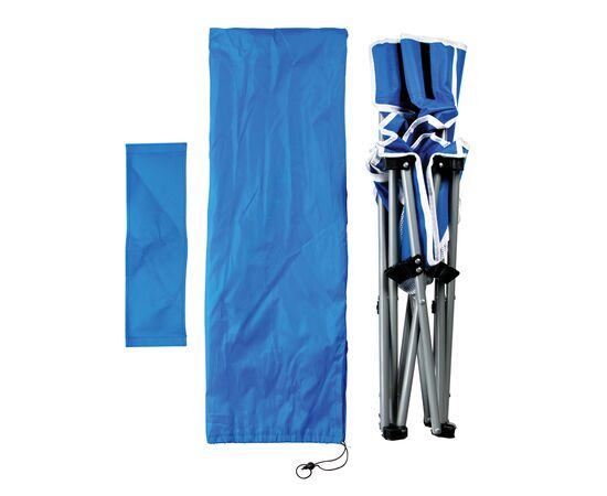 Opvouwbare strandstoel in tas Blauw - XD Collection P453.035