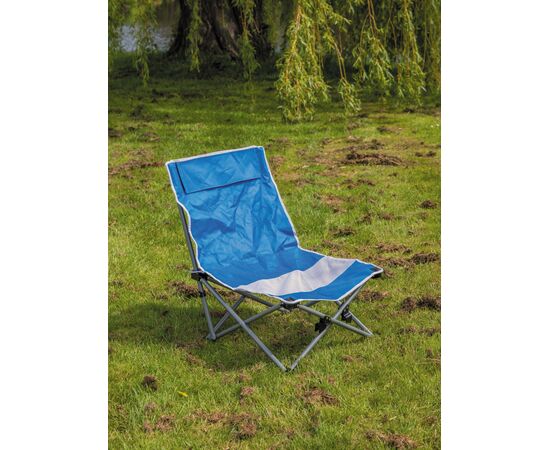 Opvouwbare strandstoel in tas Blauw - XD Collection P453.035