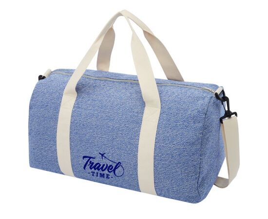 Pheebs 450 g/m² recycelte Reisetasche 24L Heather navy - Unbranded 12058255