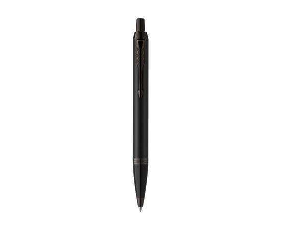 Parker IM Achromatic Ballpoint Pen - Blue Ink Black - Parker 28379820