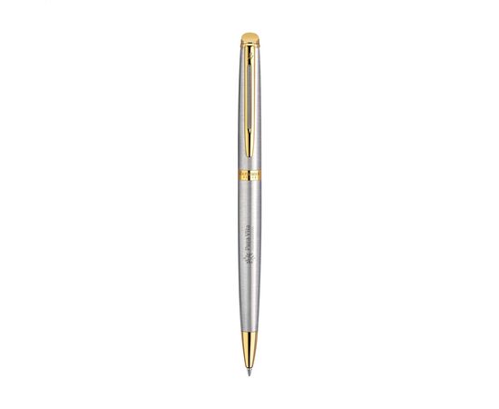 Waterman Hémisphère Balpen Silver - blauwe inkt Zilver - Waterman 28670120