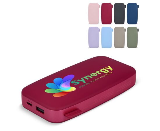 2PB12100 | Fresh 'n Rebel Powerbank 12000mAh USB-C Fast Charging 20W Rood - Fresh 'n Rebel LT49402-N0021