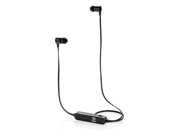 Wireless Ohrhörer mit leuchtendem Logo Schwarz - XD Collection P328.041