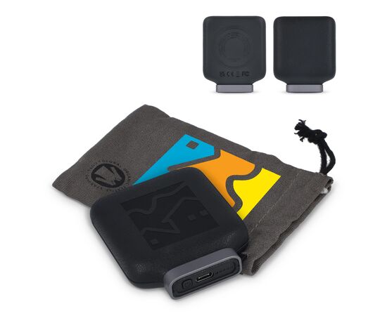 4026 - Xoopar Ine Oda Wireless Powerbank Compatible avec MagSafe 5000 mAh Noir - Xoopar LT41416-N0002