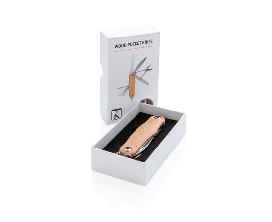 Houten zakmes Bruin - XD Collection P221.389