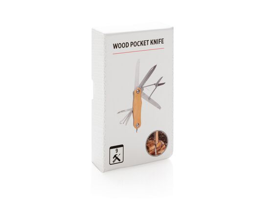 Houten zakmes Bruin - XD Collection P221.389