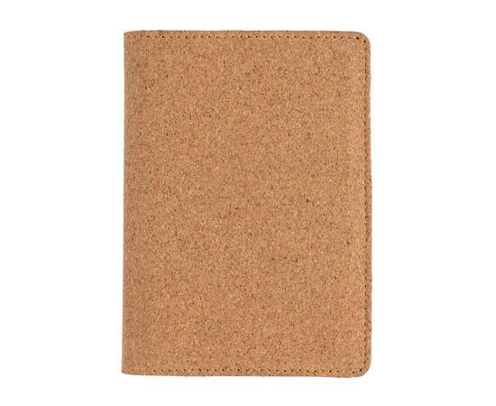 Cork secure RFID passport cover Brown - XD Collection P820.459
