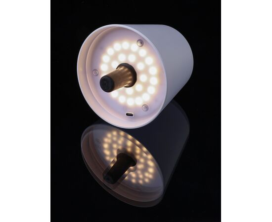 Lampe de table en ABS Caius Blanc -  1204261.002