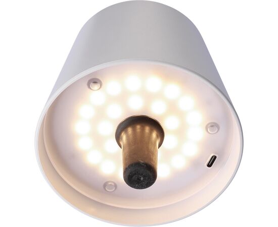 Lampe de table en ABS Caius Blanc -  1204261.002