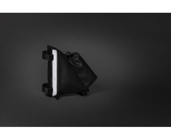 Sacoche réfléchissante pour vélo avec porte bouteille Noir - XD Collection P325.031