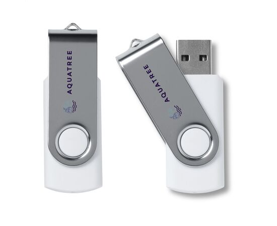 USB Twist from stock 4 GB White -  300710