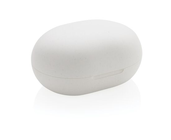 RCS standaard recycled plastic TWS oordoppen Wit - XD Collection P329.673