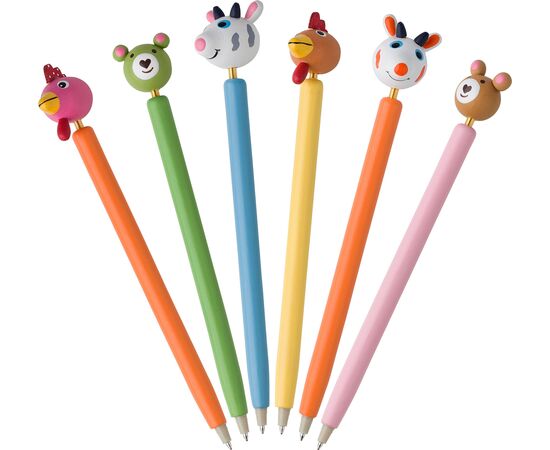 Wooden ballpen Darryl Custom, Multicolor -  2498.009