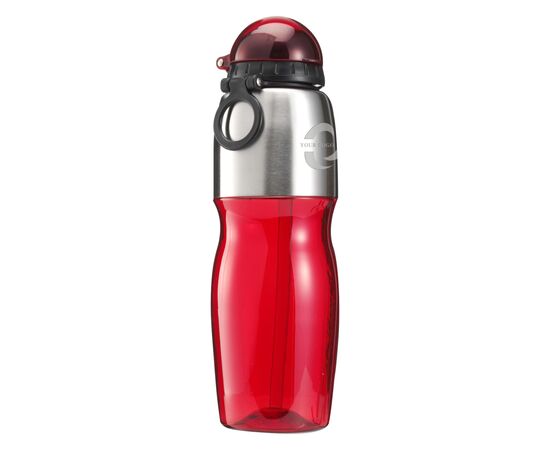 Gourde de 800 ml en plastique Emberly Noir -  7551.001
