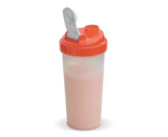 Shaker 600ml Transparent orange -  LT98756-N0426