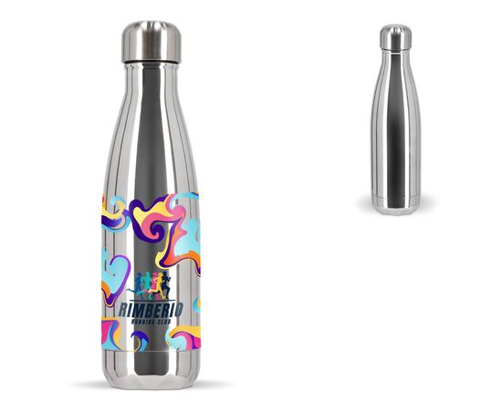 Sagaform Bouteille en acier Nils Chrome 500 ml Chrome - Sagaform LT52057-N0003