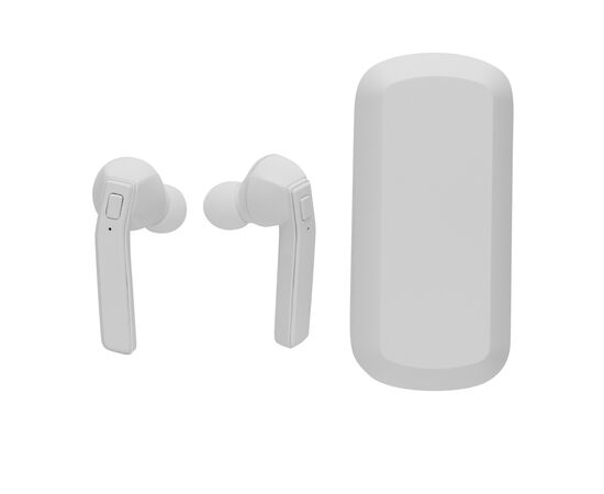 Free Flow TWS earbuds in charging case White - XD Collection P329.043