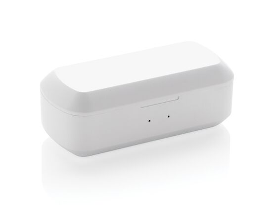 Free Flow TWS earbuds in charging case White - XD Collection P329.043